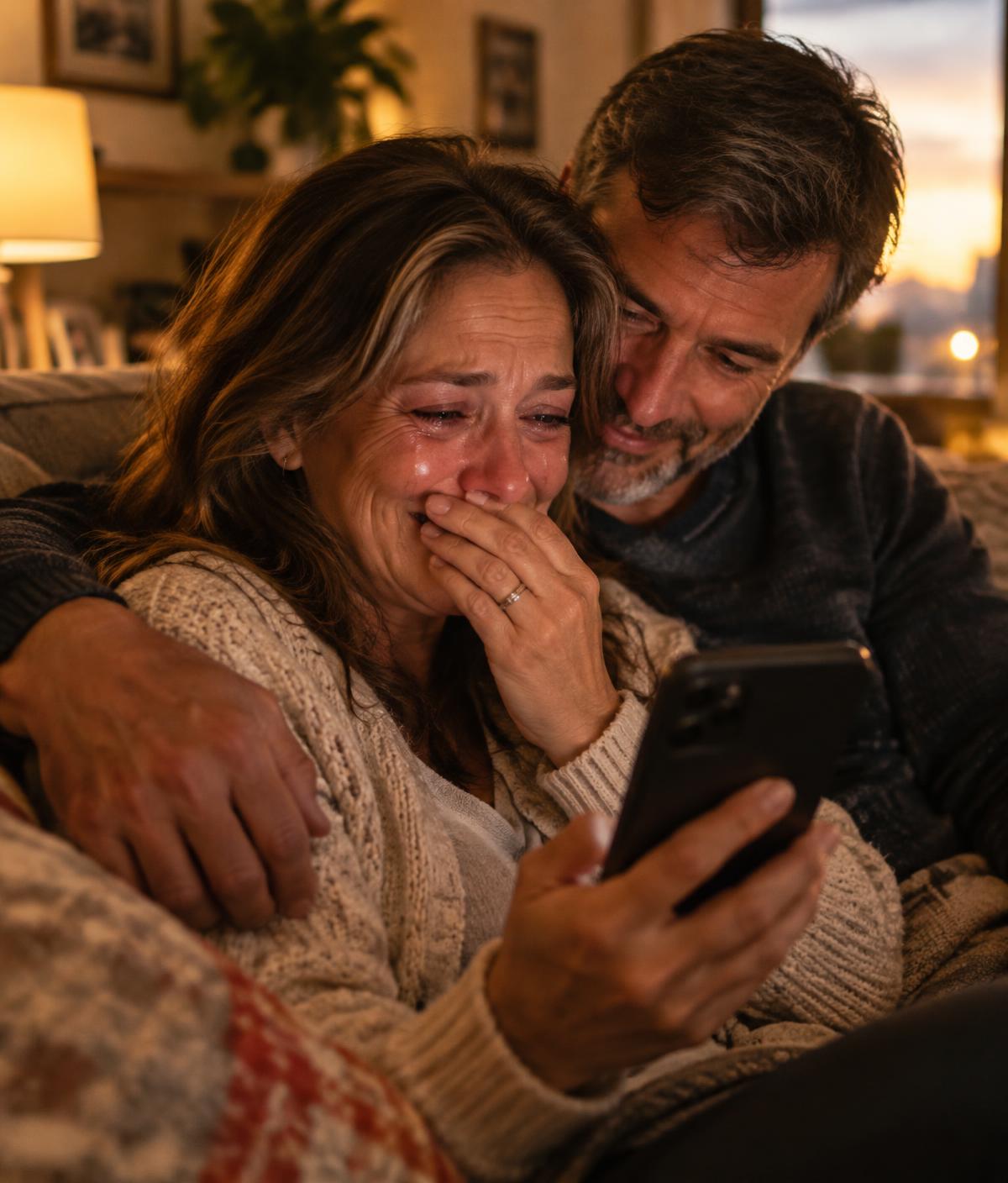 Woman moved to tears listening to her personalized song